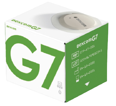 Dexcom G7 Sensor [REF STP-AT-011, 012, and 013]